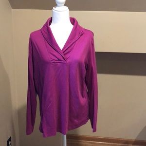 LL Bean cowl next pullover excellent condition XL